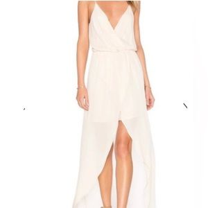 MAID by Yifat Oren for RORY BECA | Jones Gown Dress | Coral/Pink/Peach | Size XS